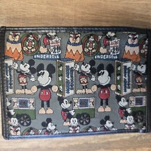 Vantage Special Edition.inside Leather.  Mickey Mouse Graphic Wallet